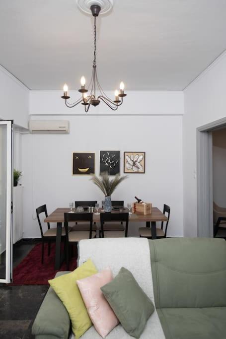 Lovely,Central, Spacious 2-Bedrooms Apartment Pireu Exterior foto