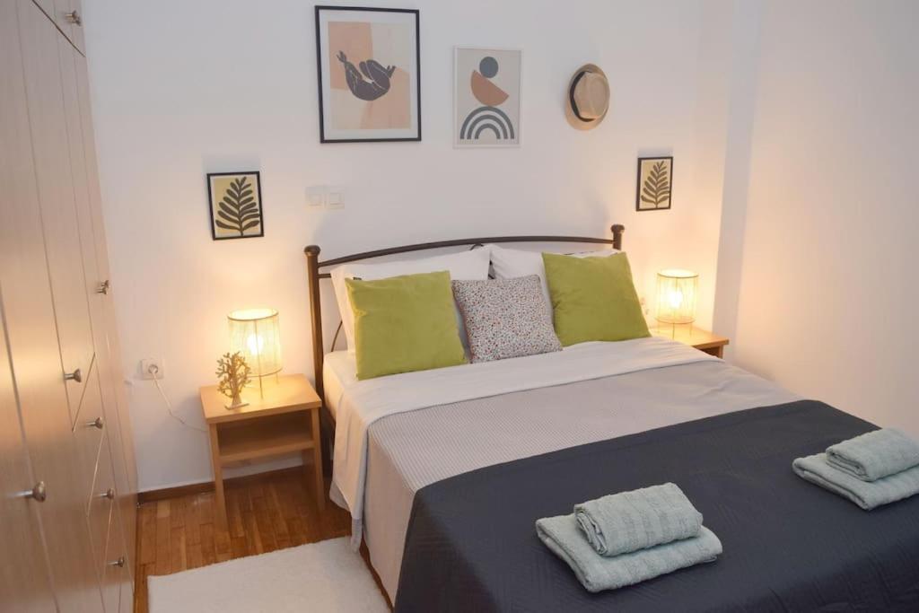 Lovely,Central, Spacious 2-Bedrooms Apartment Pireu Exterior foto
